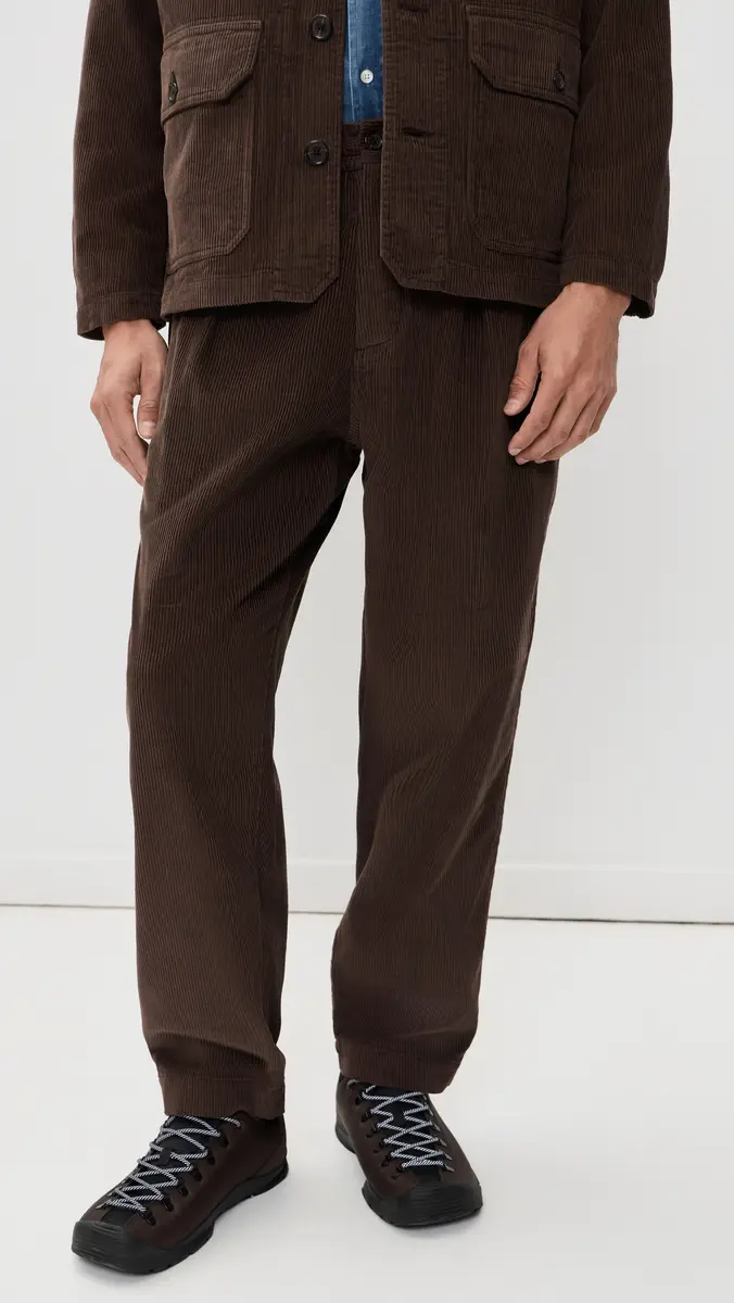 UNIVERSAL WORKS Corduroy Pleated Track Pants | Thumbnail 3 UNIVERSAL WORKS Corduroy Pleated Track Pants | Thumbnail 3