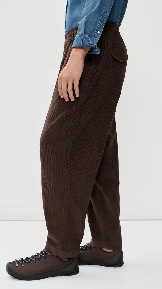 UNIVERSAL WORKS Corduroy Pleated Track Pants | Thumbnail 5 UNIVERSAL WORKS Corduroy Pleated Track Pants | Thumbnail 5