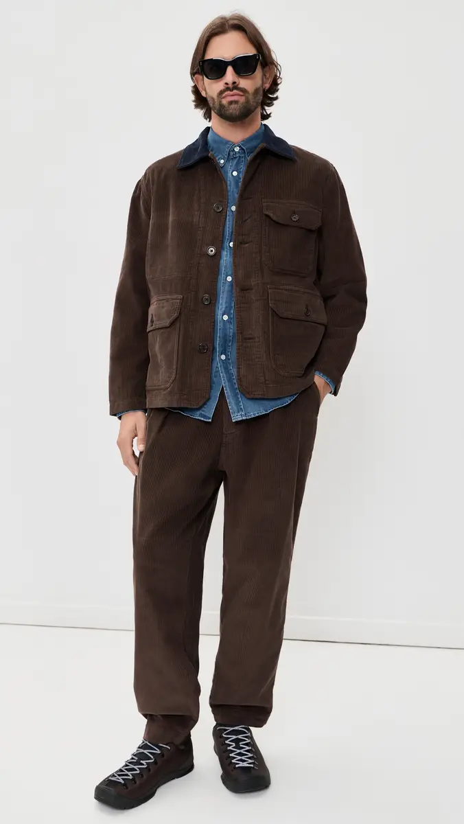 UNIVERSAL WORKS Corduroy Pleated Track Pants | Thumbnail 6 UNIVERSAL WORKS Corduroy Pleated Track Pants | Thumbnail 6