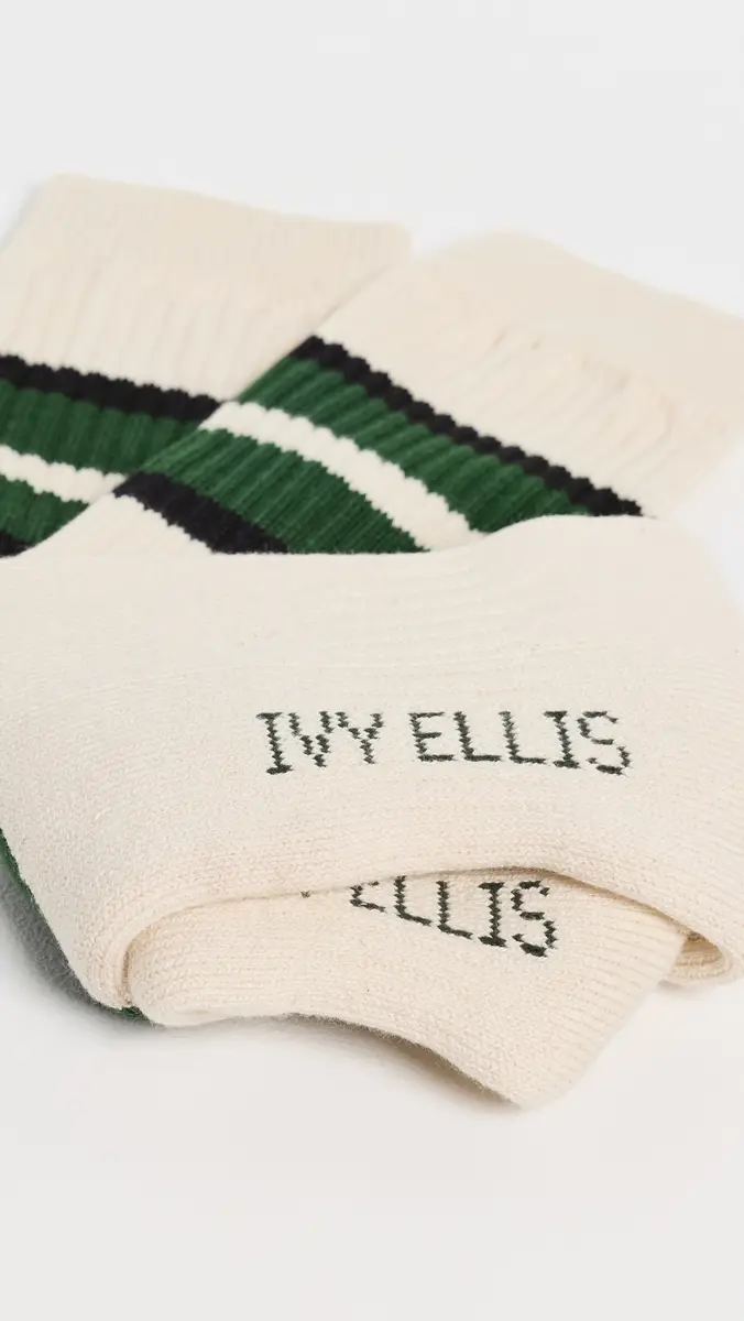 Ivy Ellis The Big Green Crew Socks | Thumbnail 3 Ivy Ellis The Big Green Crew Socks | Thumbnail 3