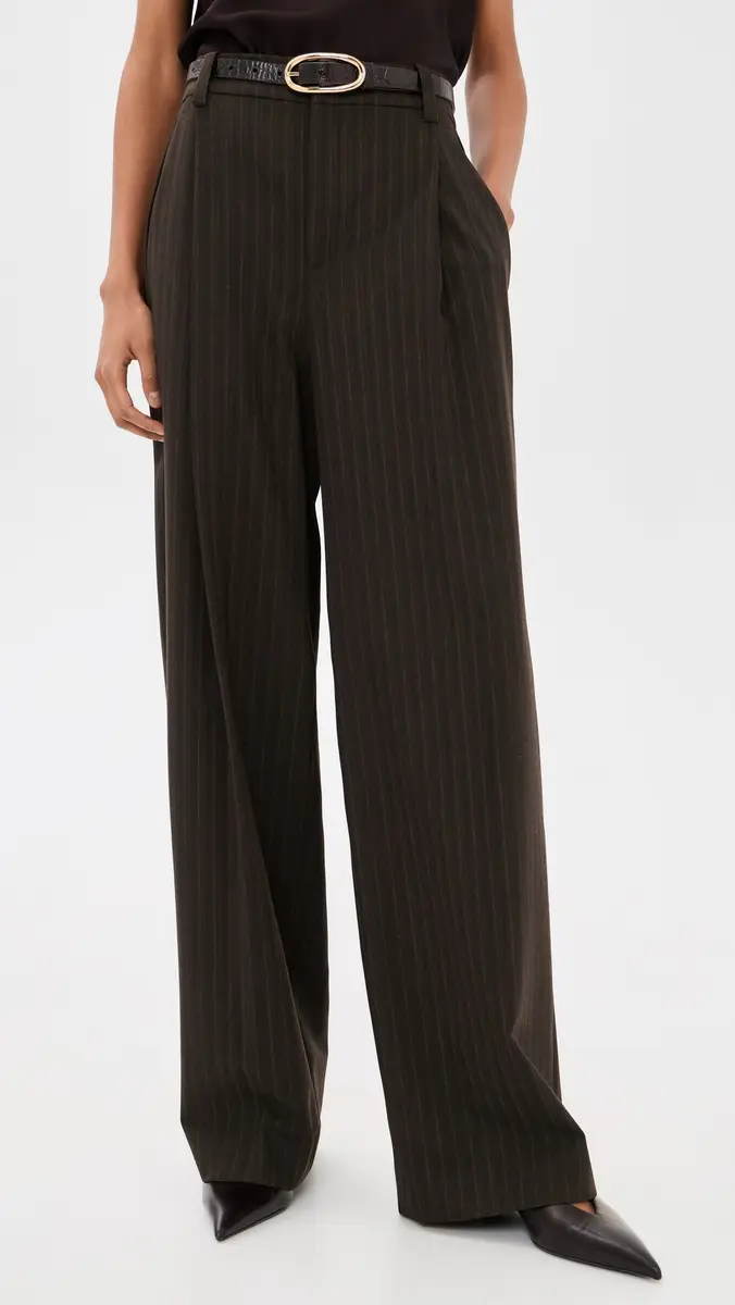 Vince High Waist Wide Leg Trousers | Thumbnail 2