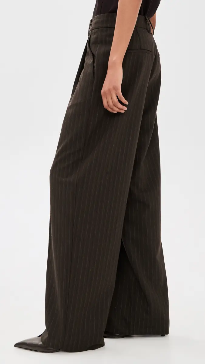 Vince High Waist Wide Leg Trousers | Thumbnail 4