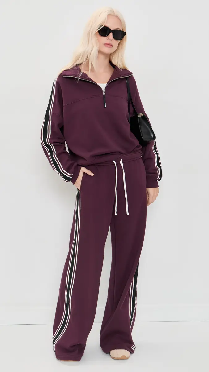 Splits59 Goldie French Terry Oversized Half Zip Sweatshirt | Thumbnail 5 Splits59 Goldie French Terry Oversized Half Zip Sweatshirt | Thumbnail 5