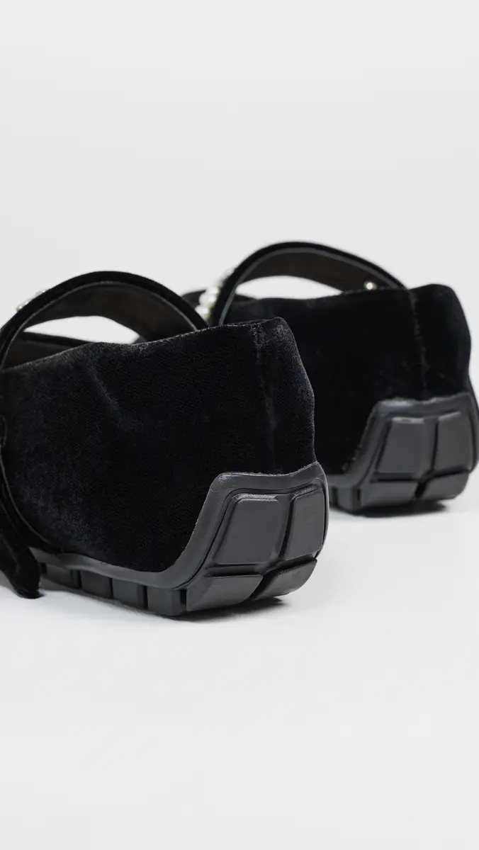 Simone Rocha Mary Jane Ballerina Grip Flats | Thumbnail 4