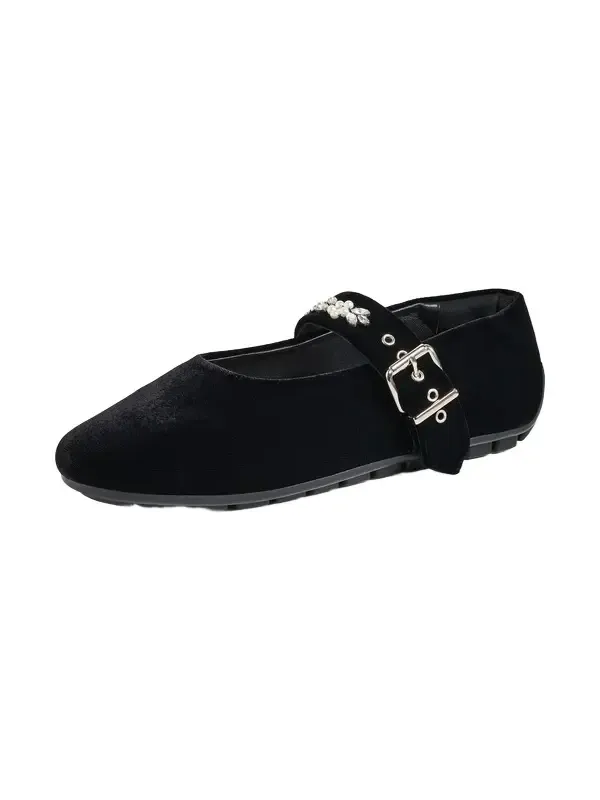 Mary Jane Ballerina Grip Flats Mary Jane Ballerina Grip Flats