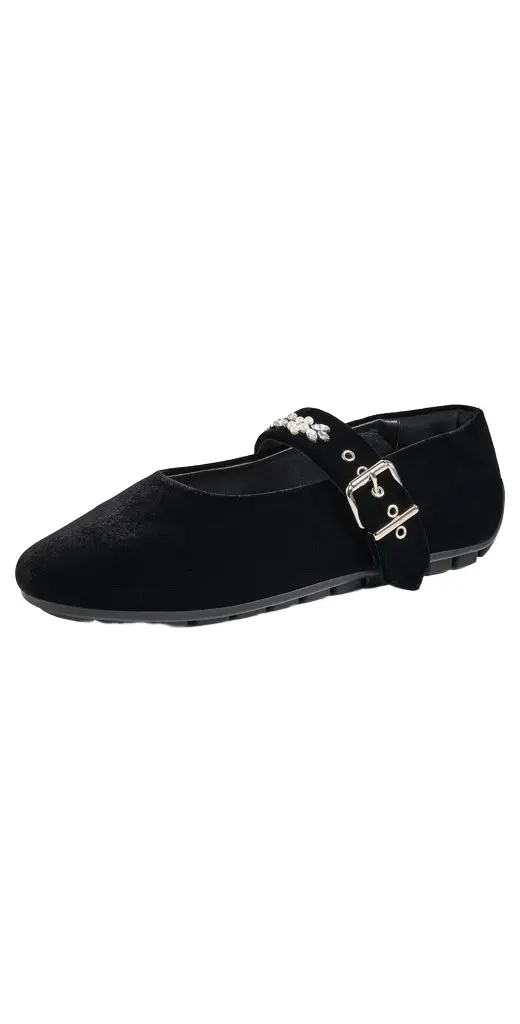 Mary Jane Ballerina Grip Flats Mary Jane Ballerina Grip Flats