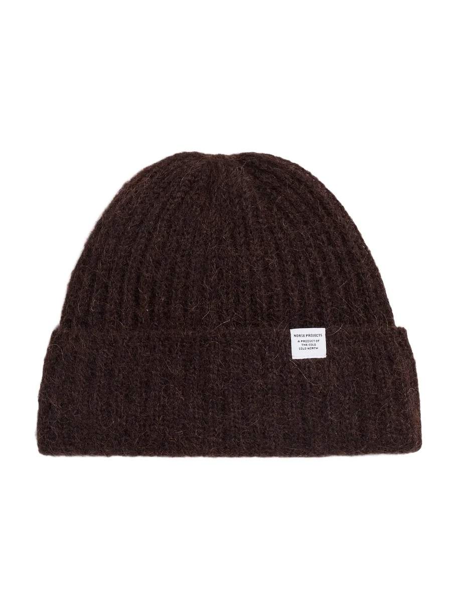 Alpaca Wool Chunky Rib Beanie Alpaca Wool Chunky Rib Beanie