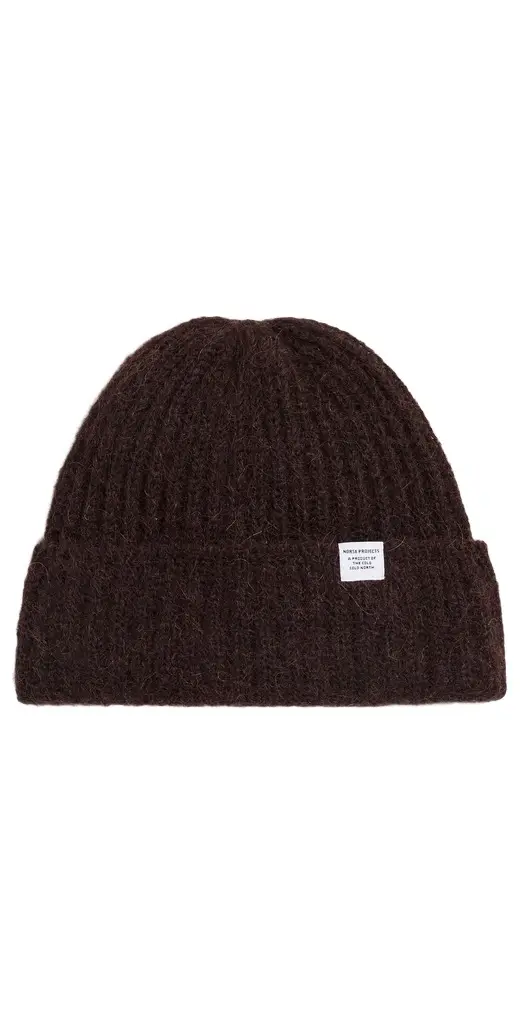 Norse Projects Alpaca Wool Chunky Rib Beanie