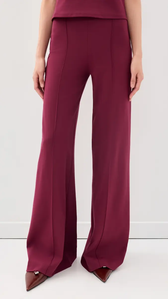 Ripley Rader Ponte Knit Long Wide Leg Pants | Thumbnail 2