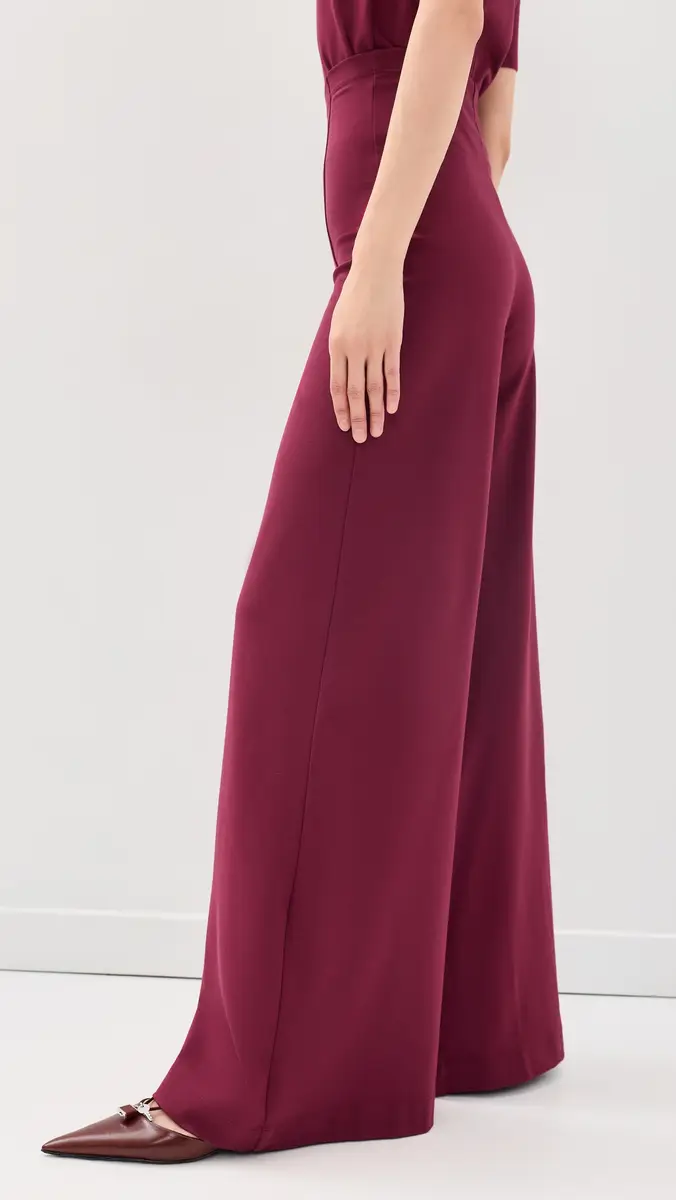Ripley Rader Ponte Knit Long Wide Leg Pants | Thumbnail 4