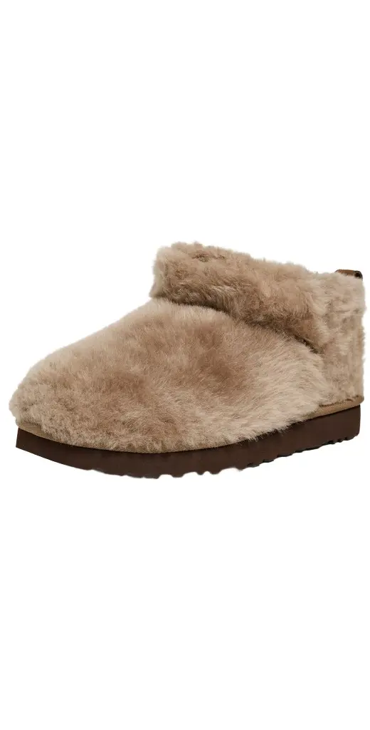 UGG Classic Ultra Mini Fluffed Boots