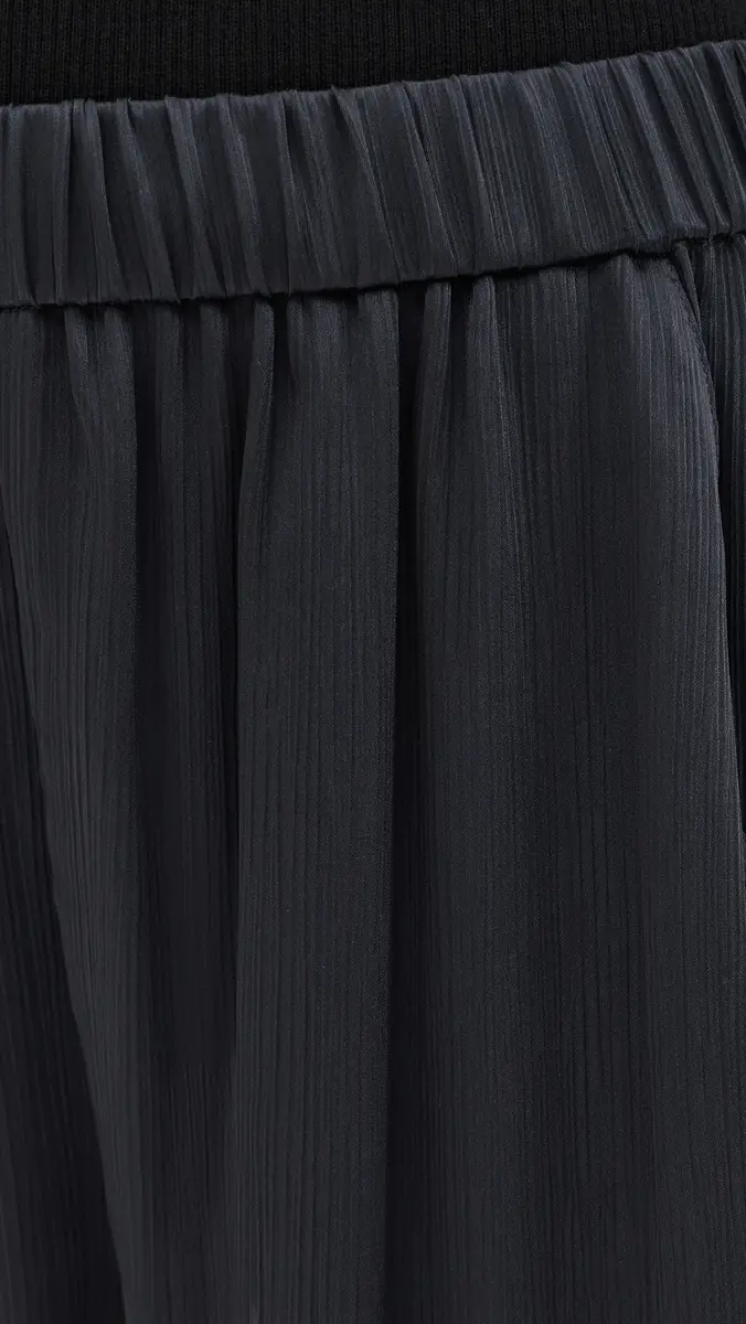 Tibi Matte Satin Plisse Winslow Pants | Thumbnail 6 Tibi Matte Satin Plisse Winslow Pants | Thumbnail 6