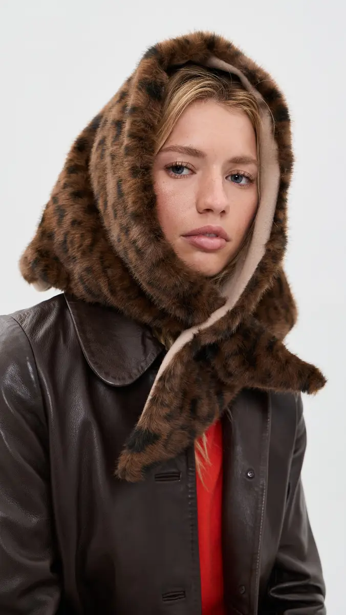 Lele Sadoughi Faux Fur Bonnet Scarf | Thumbnail 3 Lele Sadoughi Faux Fur Bonnet Scarf | Thumbnail 3
