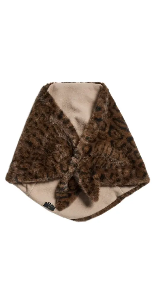 Faux Fur Bonnet Scarf