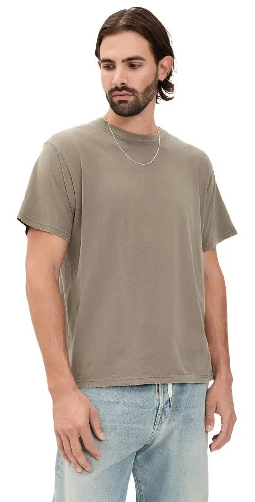 John Elliott Folsom Cropped Tee