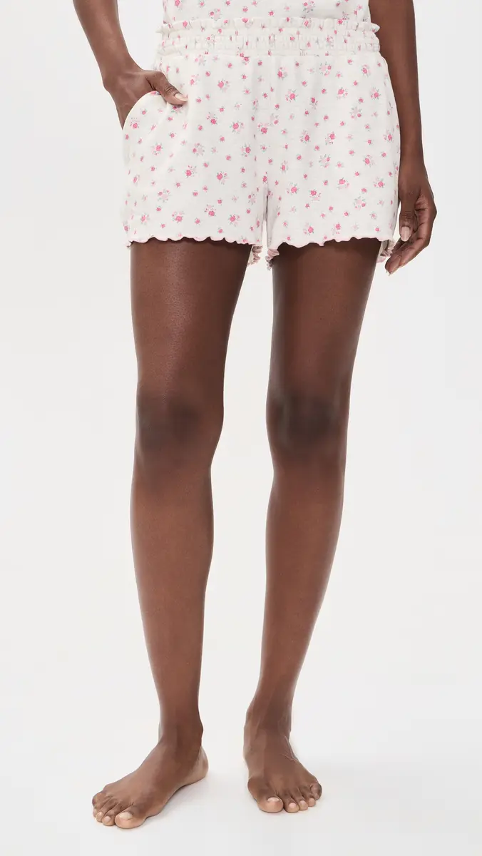PJ Salvage Cloud Pajama Shorts | Thumbnail 2 PJ Salvage Cloud Pajama Shorts | Thumbnail 2
