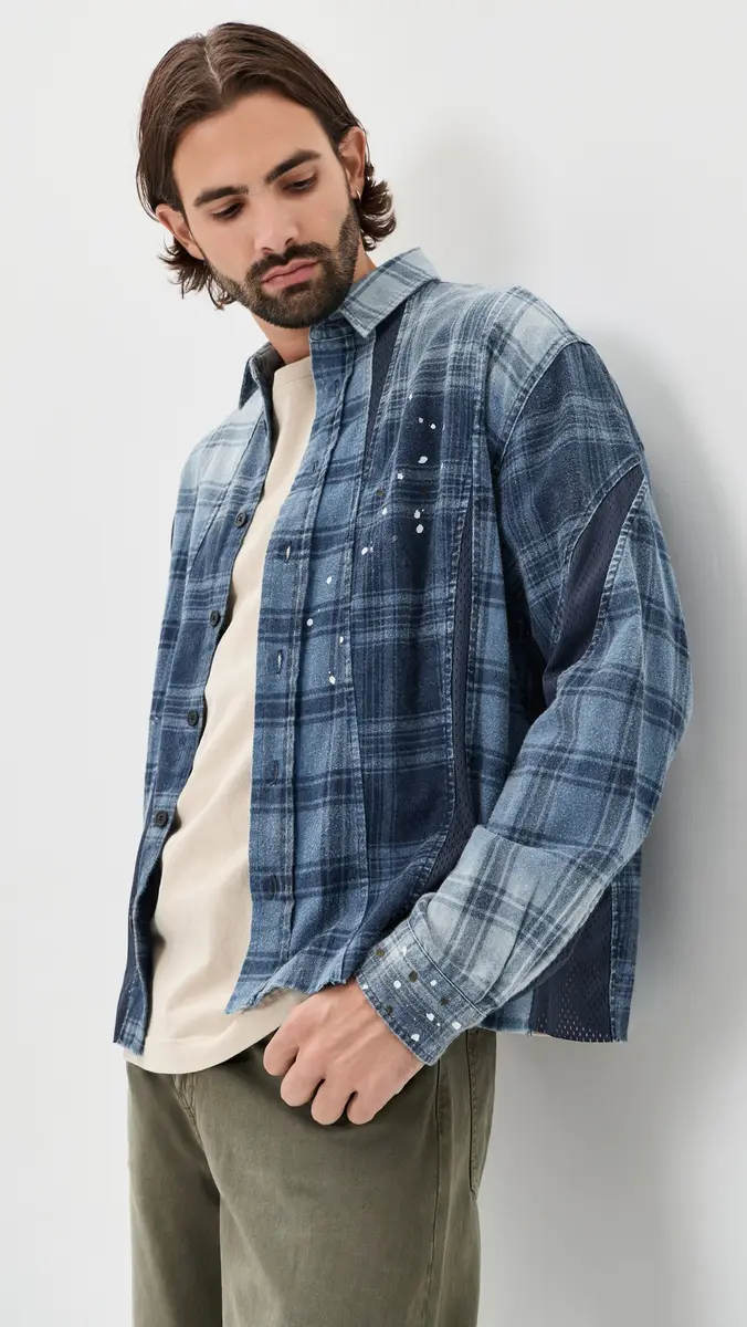 John Elliott Scar Hemi Oversized Shirt | Thumbnail 2 John Elliott Scar Hemi Oversized Shirt | Thumbnail 2
