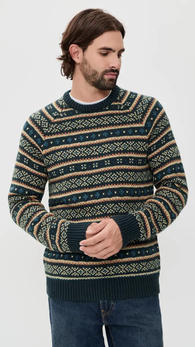 Faherty Nordic Sweater Crew | Thumbnail 2