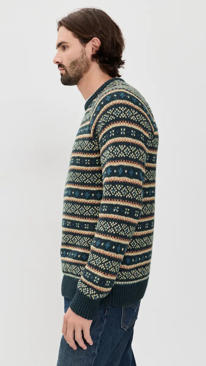 Faherty Nordic Sweater Crew | Thumbnail 4