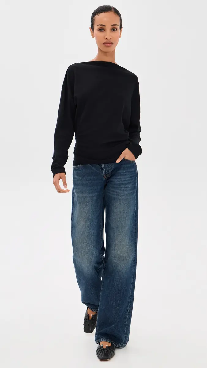 Vince Draped Slash Top | Thumbnail 5 Vince Draped Slash Top | Thumbnail 5