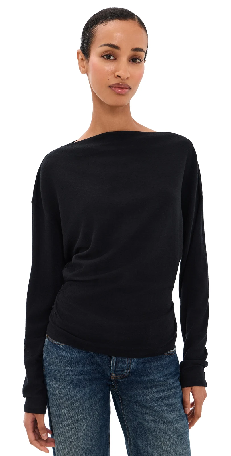 Vince Draped Slash Top