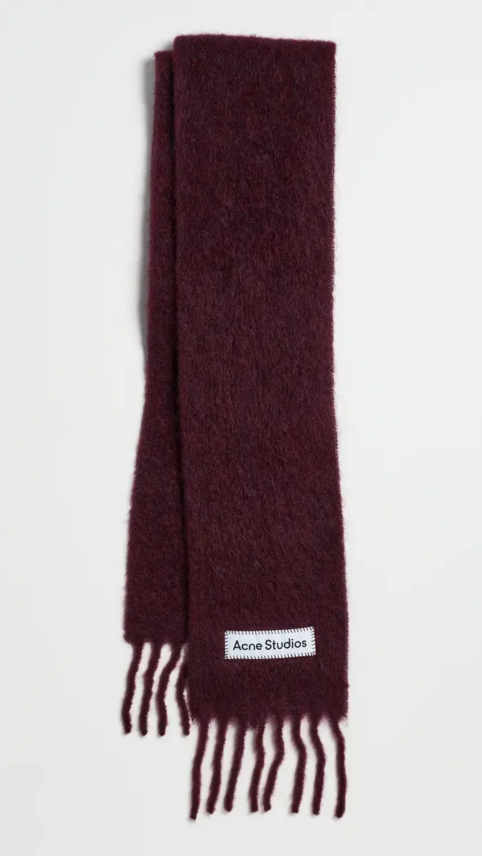 Acne Studios Vally Skinny Scarf | Thumbnail 2 Acne Studios Vally Skinny Scarf | Thumbnail 2