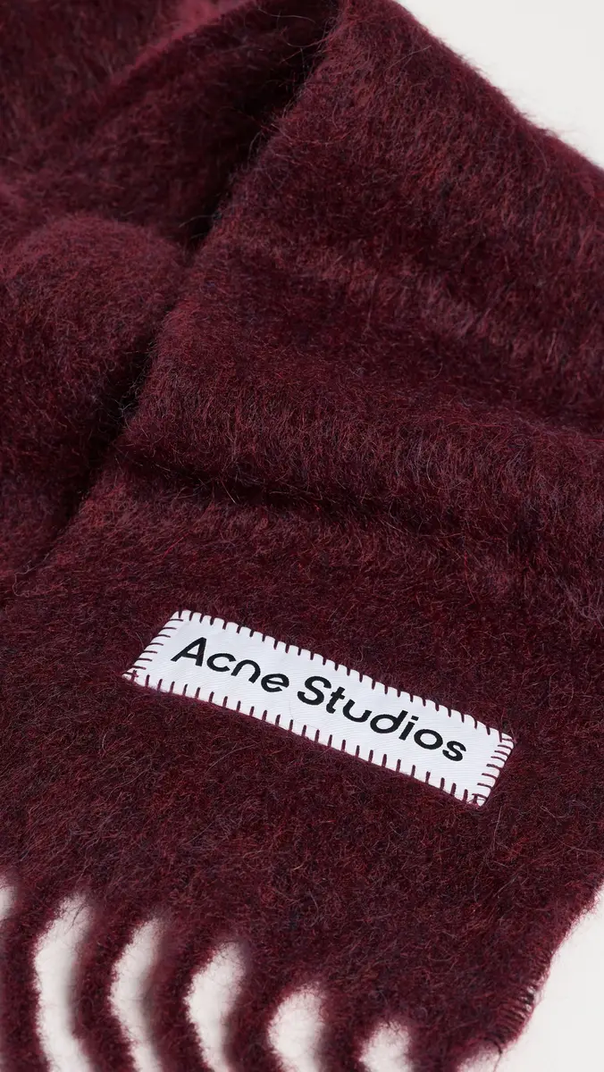 Acne Studios Vally Skinny Scarf | Thumbnail 4 Acne Studios Vally Skinny Scarf | Thumbnail 4