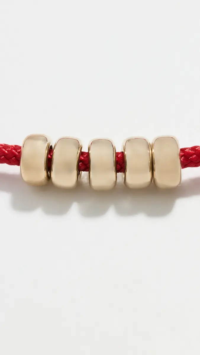 Zoë Chicco 14k Gold Rondelle Bead Paracord Bracelet | Thumbnail 4 Zoë Chicco 14k Gold Rondelle Bead Paracord Bracelet | Thumbnail 4