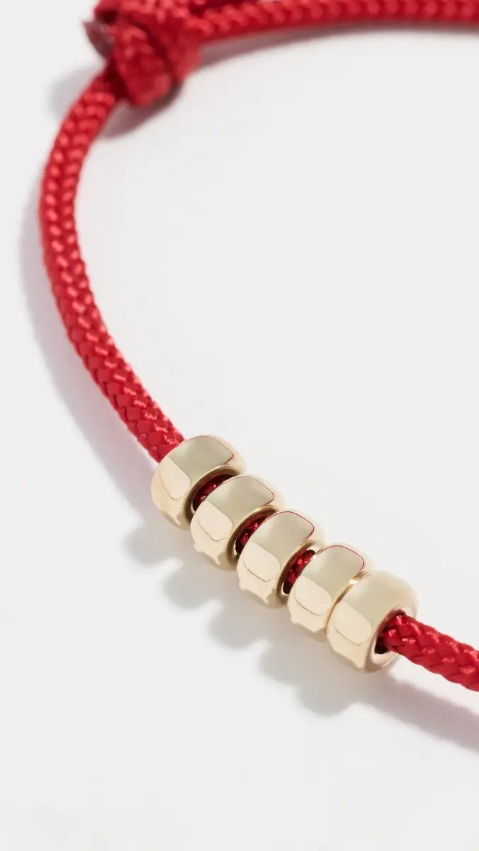 Zoë Chicco 14k Gold Rondelle Bead Paracord Bracelet | Thumbnail 5 Zoë Chicco 14k Gold Rondelle Bead Paracord Bracelet | Thumbnail 5