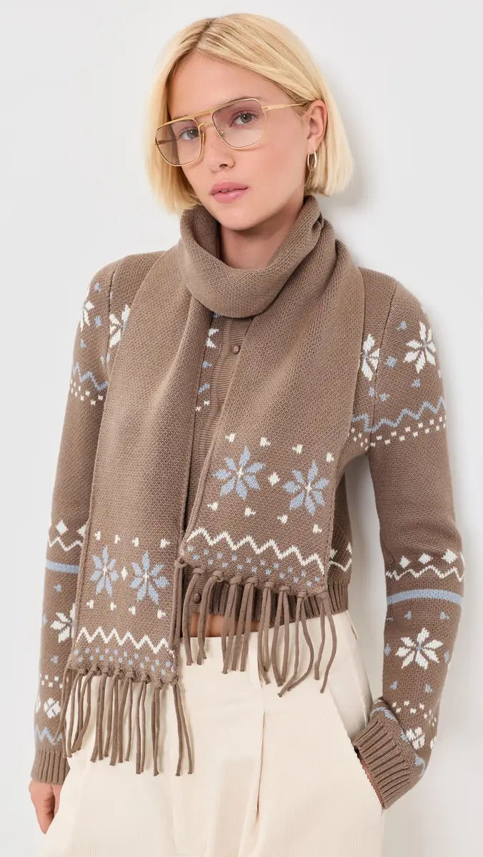 House of Sunny Fairaisle Tripper Cardigan | Thumbnail 2 House of Sunny Fairaisle Tripper Cardigan | Thumbnail 2