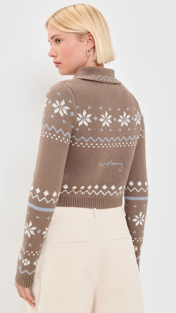 House of Sunny Fairaisle Tripper Cardigan | Thumbnail 3 House of Sunny Fairaisle Tripper Cardigan | Thumbnail 3