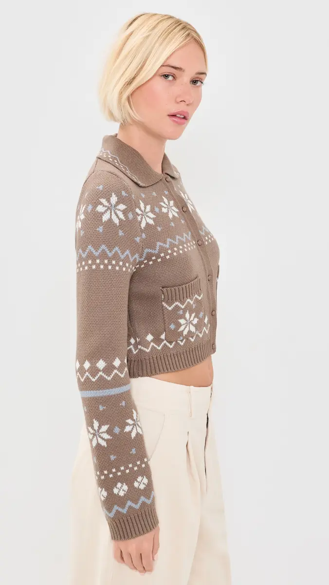House of Sunny Fairaisle Tripper Cardigan | Thumbnail 4 House of Sunny Fairaisle Tripper Cardigan | Thumbnail 4