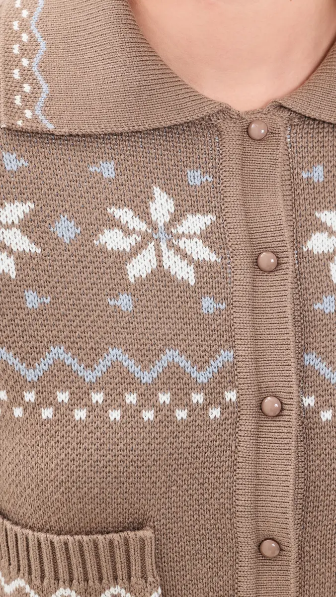 House of Sunny Fairaisle Tripper Cardigan | Thumbnail 6 House of Sunny Fairaisle Tripper Cardigan | Thumbnail 6