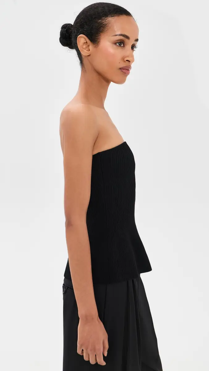 Sold Out NYC The Soire Strapless Top in Black Black | Thumbnail 4 Sold Out NYC The Soire Strapless Top in Black Black | Thumbnail 4