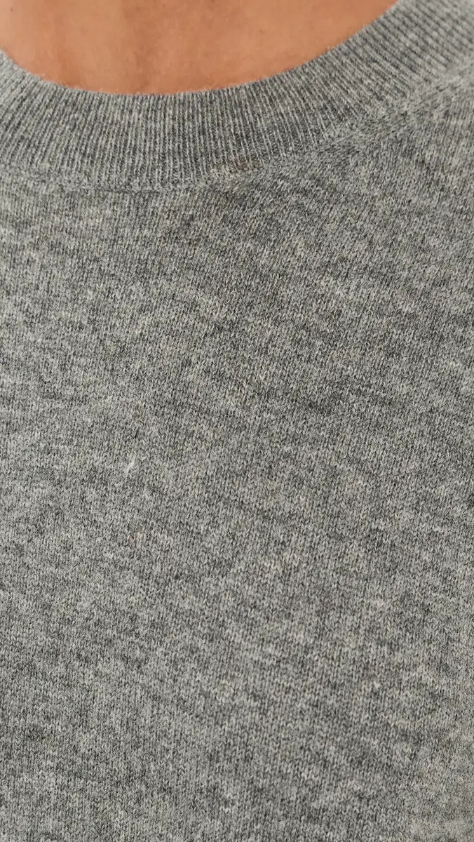 Sold Out NYC The Cashmere Oversized Tee in Heather Smoke Heather Smoke | Thumbnail 6 Sold Out NYC The Cashmere Oversized Tee in Heather Smoke Heather Smoke | Thumbnail 6