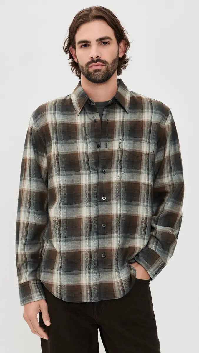 Madewell Teamkit Flannel Button Up Work Shirt | Thumbnail 2