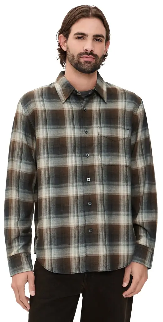 Teamkit Flannel Button Up Work Shirt Teamkit Flannel Button Up Work Shirt