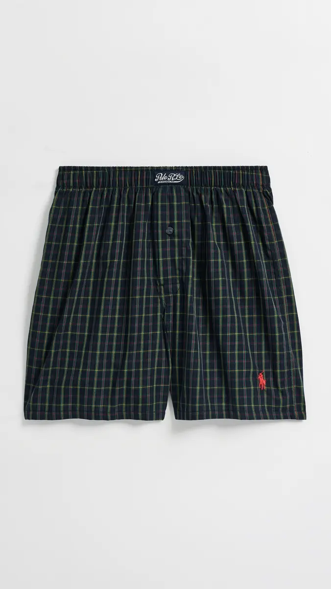 Polo Ralph Lauren Underwear Plaid Woven Boxers | Thumbnail 2
