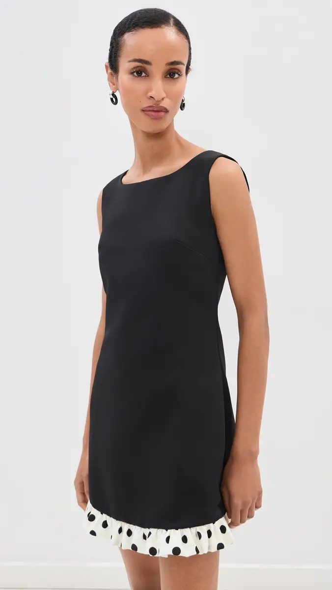 Tanner Fletcher Pippin Polkadot Ruffle Mini Dress | Thumbnail 2 Tanner Fletcher Pippin Polkadot Ruffle Mini Dress | Thumbnail 2