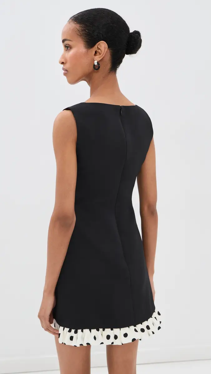Tanner Fletcher Pippin Polkadot Ruffle Mini Dress | Thumbnail 3 Tanner Fletcher Pippin Polkadot Ruffle Mini Dress | Thumbnail 3
