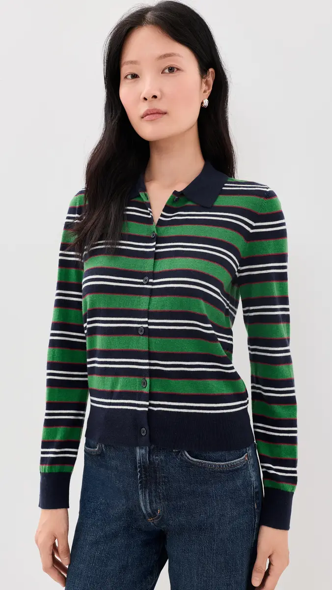 Pistola Lyvia Long Sleeve Merino Polo Cardigan | Thumbnail 2 Pistola Lyvia Long Sleeve Merino Polo Cardigan | Thumbnail 2