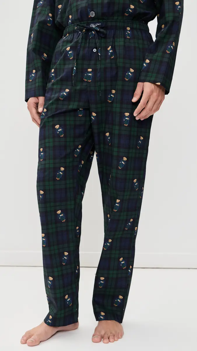 Polo Ralph Lauren Underwear Woven Bear Pajama Set | Thumbnail 5 Polo Ralph Lauren Underwear Woven Bear Pajama Set | Thumbnail 5