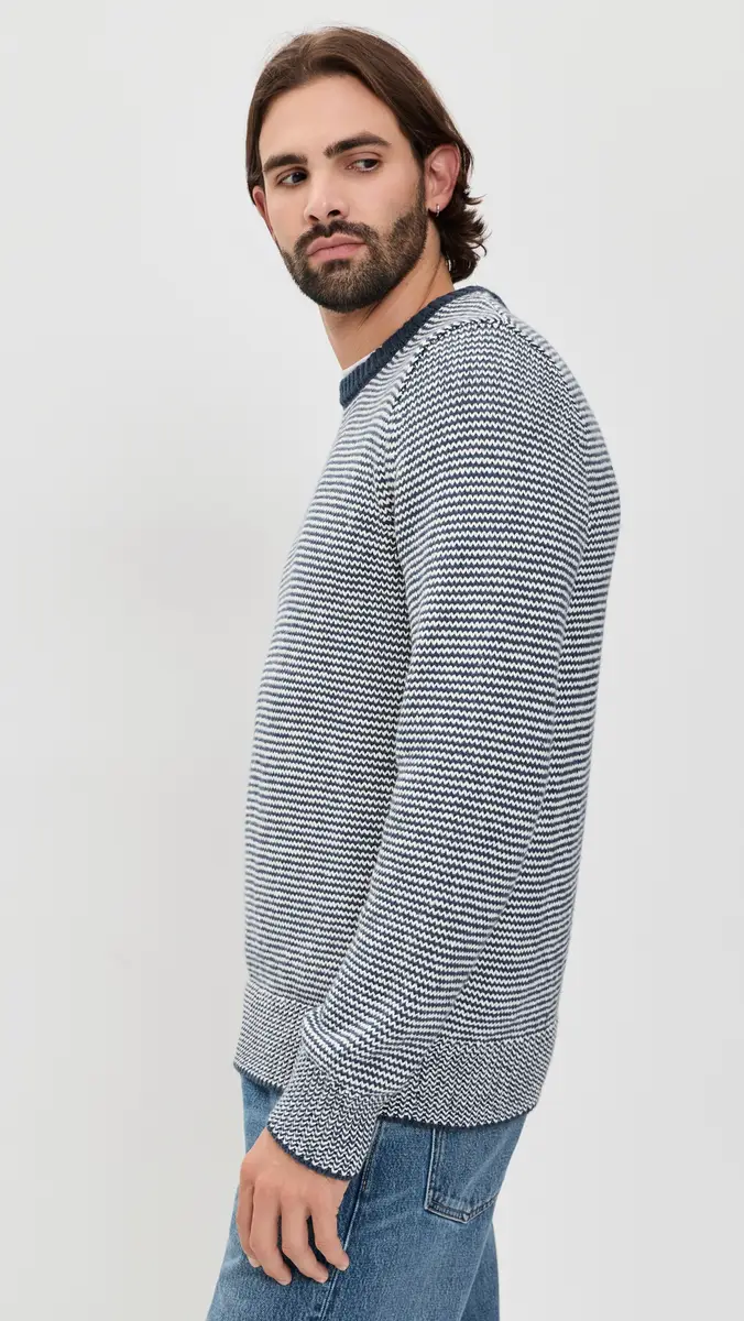 Faherty Heirloom Crew Neck Sweater | Thumbnail 4 Faherty Heirloom Crew Neck Sweater | Thumbnail 4