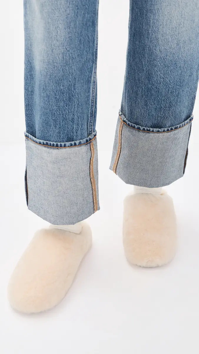 UGG Elea Fluffed Slip-On Slippers | Thumbnail 3 UGG Elea Fluffed Slip-On Slippers | Thumbnail 3