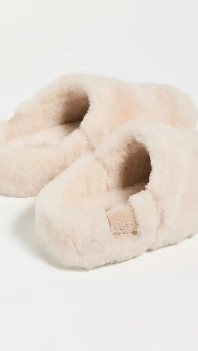 UGG Elea Fluffed Slip-On Slippers | Thumbnail 4 UGG Elea Fluffed Slip-On Slippers | Thumbnail 4