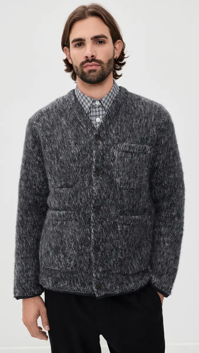 UNIVERSAL WORKS Losso Mohair Mix Cardigan | Thumbnail 2 UNIVERSAL WORKS Losso Mohair Mix Cardigan | Thumbnail 2