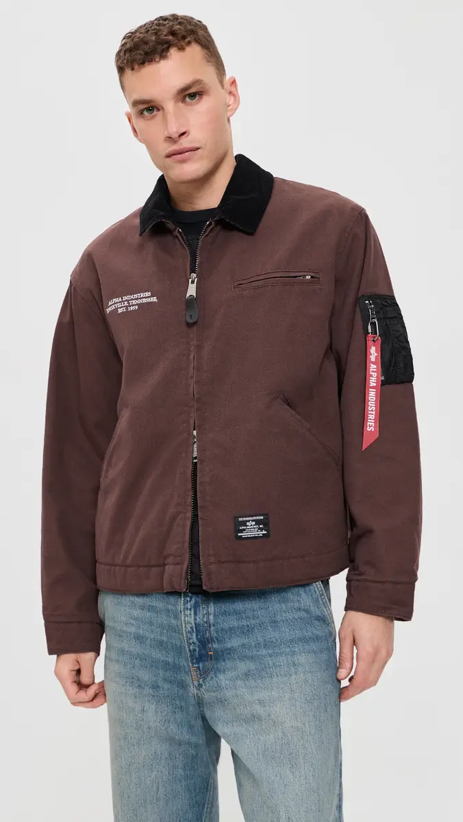 Alpha Industries Butler Relaxed Fit Work Jacket | Thumbnail 2