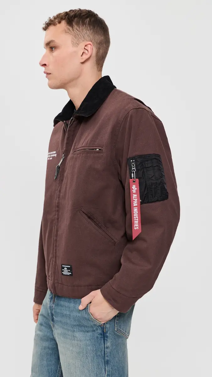 Alpha Industries Butler Relaxed Fit Work Jacket | Thumbnail 4