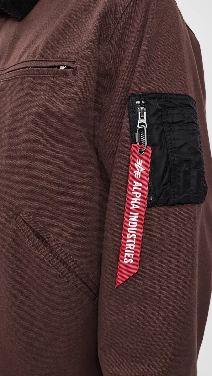 Alpha Industries Butler Relaxed Fit Work Jacket | Thumbnail 6