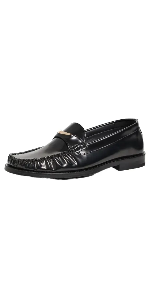 Anine Bing Amoc Leather Loafers